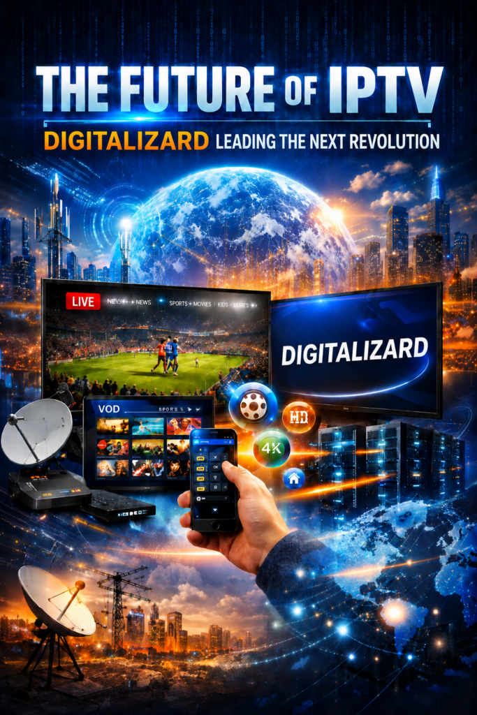 Future of IPTV with Digitalizard leading next-generation streaming on smart TV and mobile devices